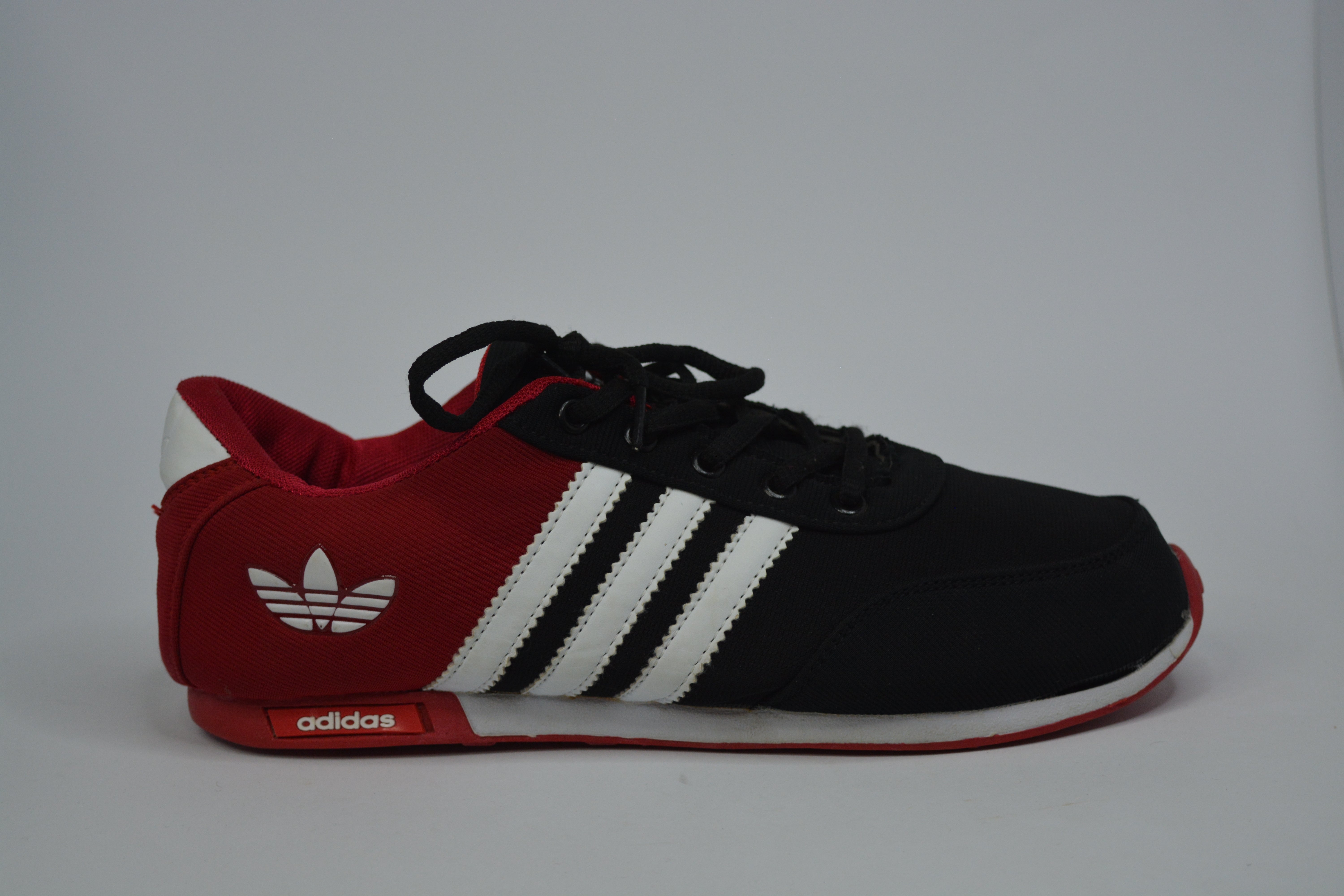 Adidas Retro Sport – Bold Comfort in Black & Red