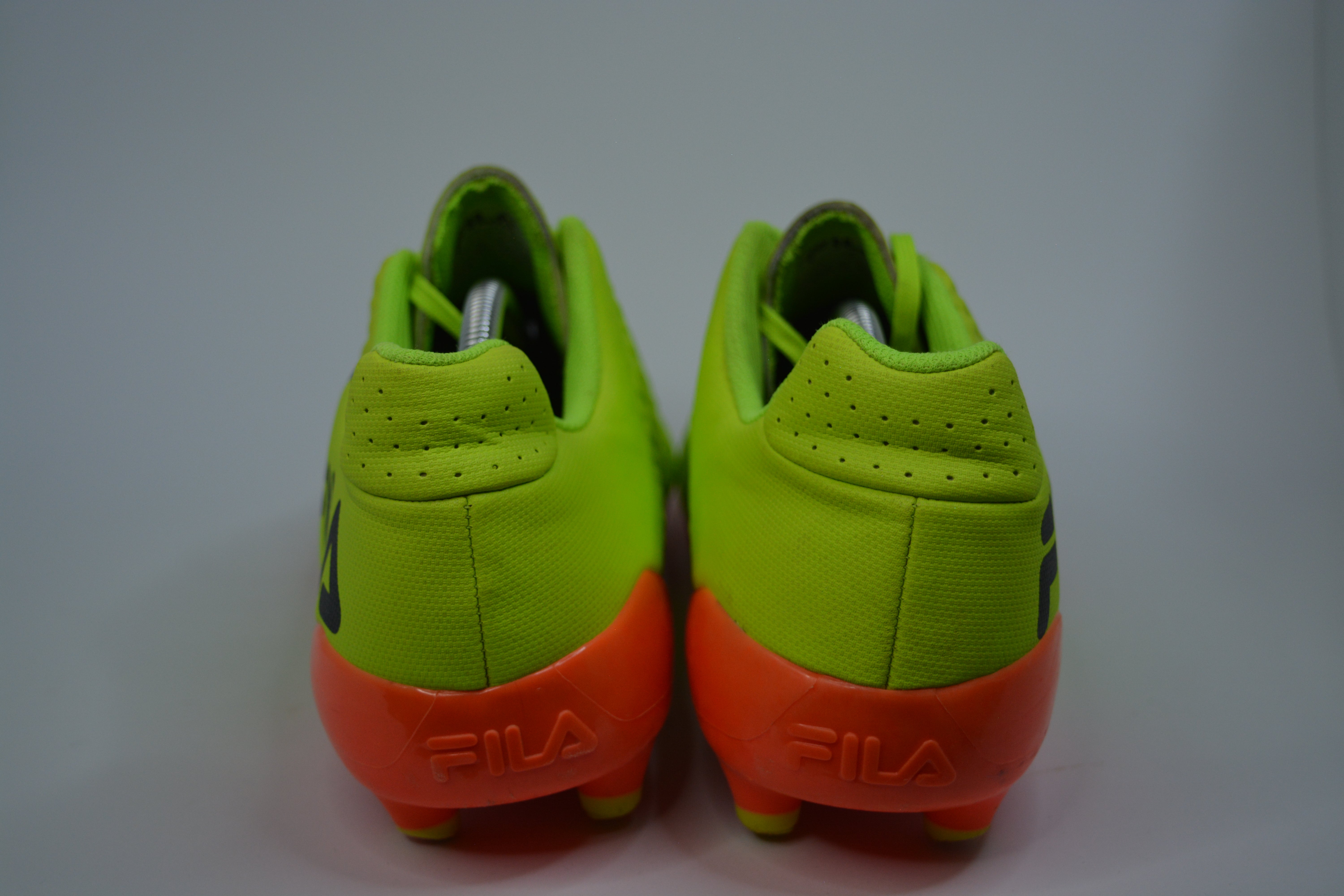 Fila New Yellow/Orange Teens Lace-up Football Boots